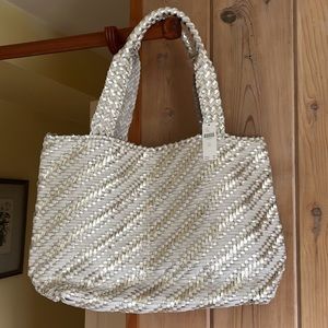 NEW Woven Leather Bag